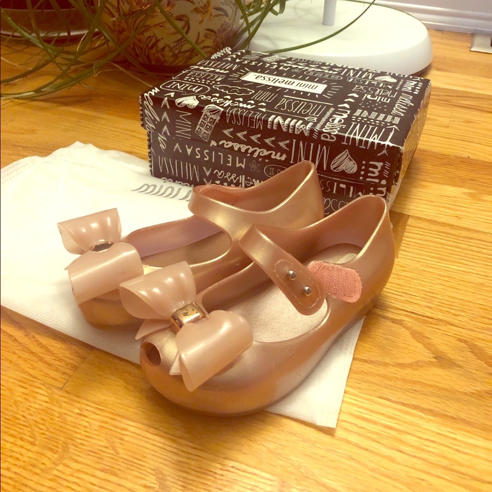 mini Melissa toddler shoes